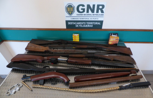 Foto de Felgueiras – Apreensão de armas e munições
