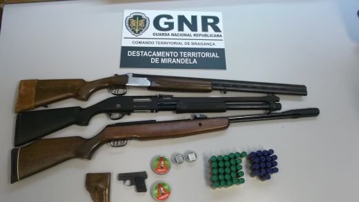 Foto de Vila Flor – Detenção por posse de ilegal de armas