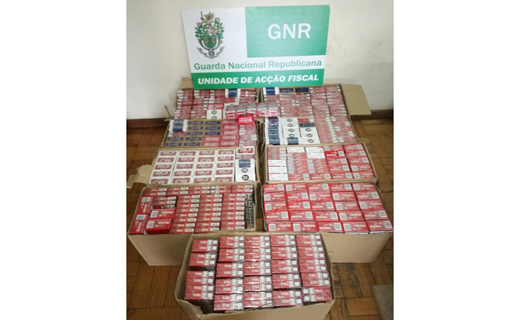 Foto de Póvoa do Varzim – Mais de 9 mil euros de cigarros apreendidos