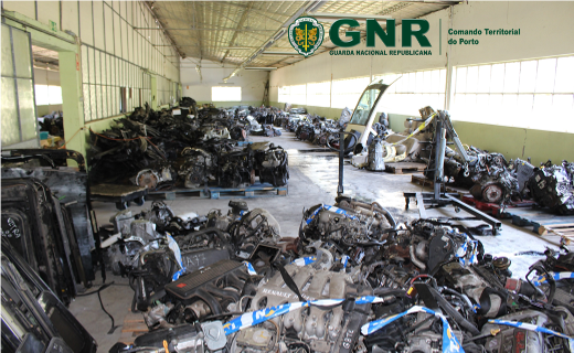 Foto de Trofa e Vila do Conde – Recuperados componentes de veículos furtados