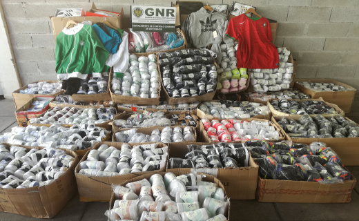 Foto de Matosinhos – Apreensão de 531 artigos contrafeitos