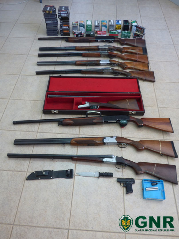 Foto de Vila Nova de Paiva – Apreensão de nove armas de fogo