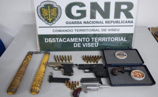 Foto de Castro Daire – Detido por posse de armas ilegais