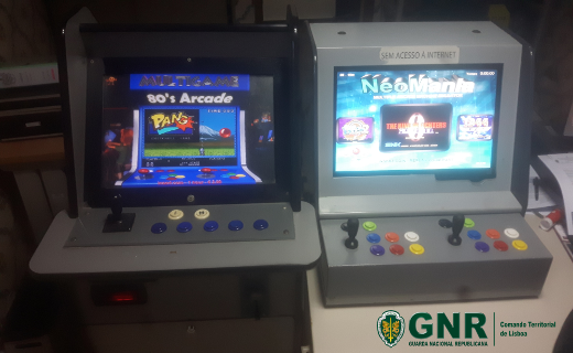 Foto de Sintra – Apreensão de duas máquinas de jogo ilegal