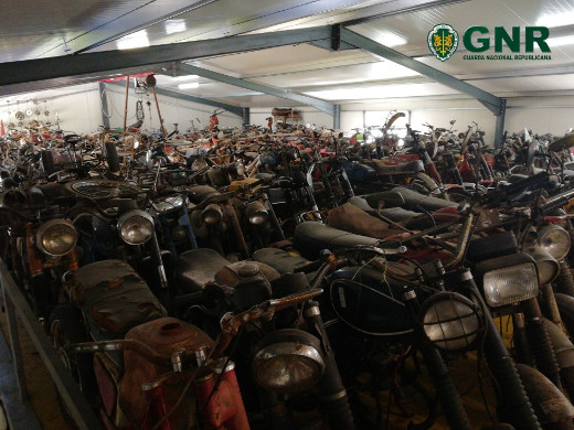 Foto de Ferreira do Zêzere – Recuperados 75 ciclomotores  furtados