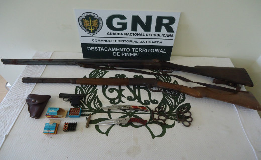 Foto de Trancoso –  2 detidos por posse ilegal de arma