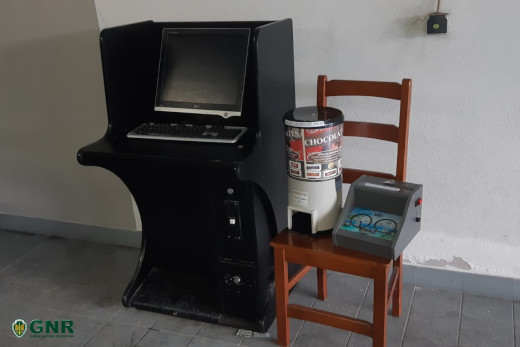 Foto de Cabeceiras de Basto – Detido por exploração de máquina de jogo ilegal