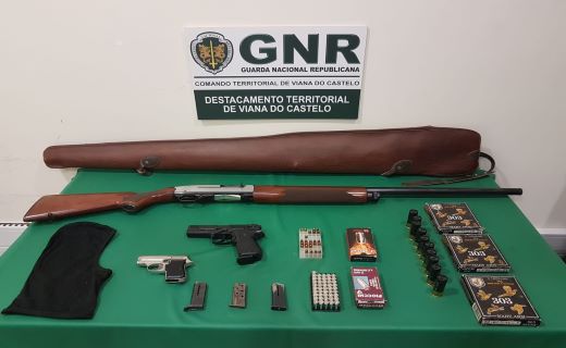 Foto de Viana do Castelo – Detido por posse ilegal de armas