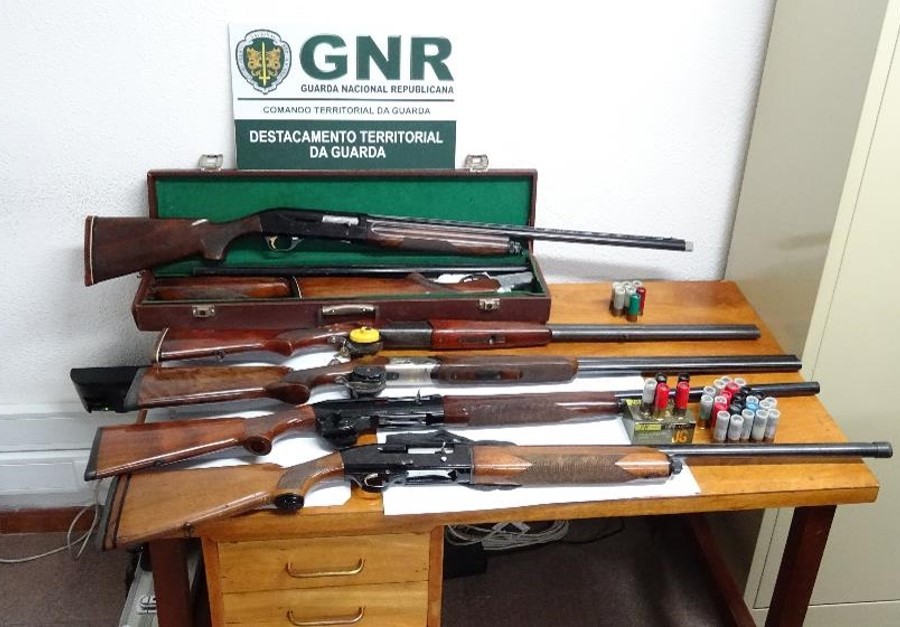 Foto de Guarda – Detido por posse de munições proibidas