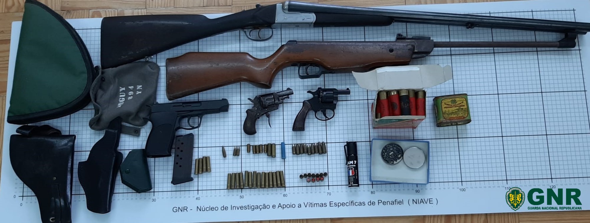 Foto de Paços de Ferreira – Apreensão de armas de fogo