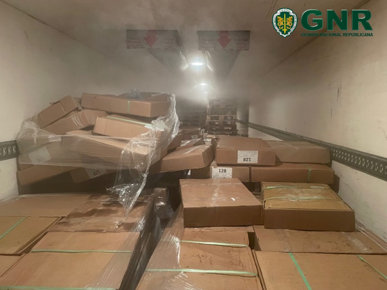 Foto de Aveiro – Apreensão de mais de 22 toneladas de pescado congelado