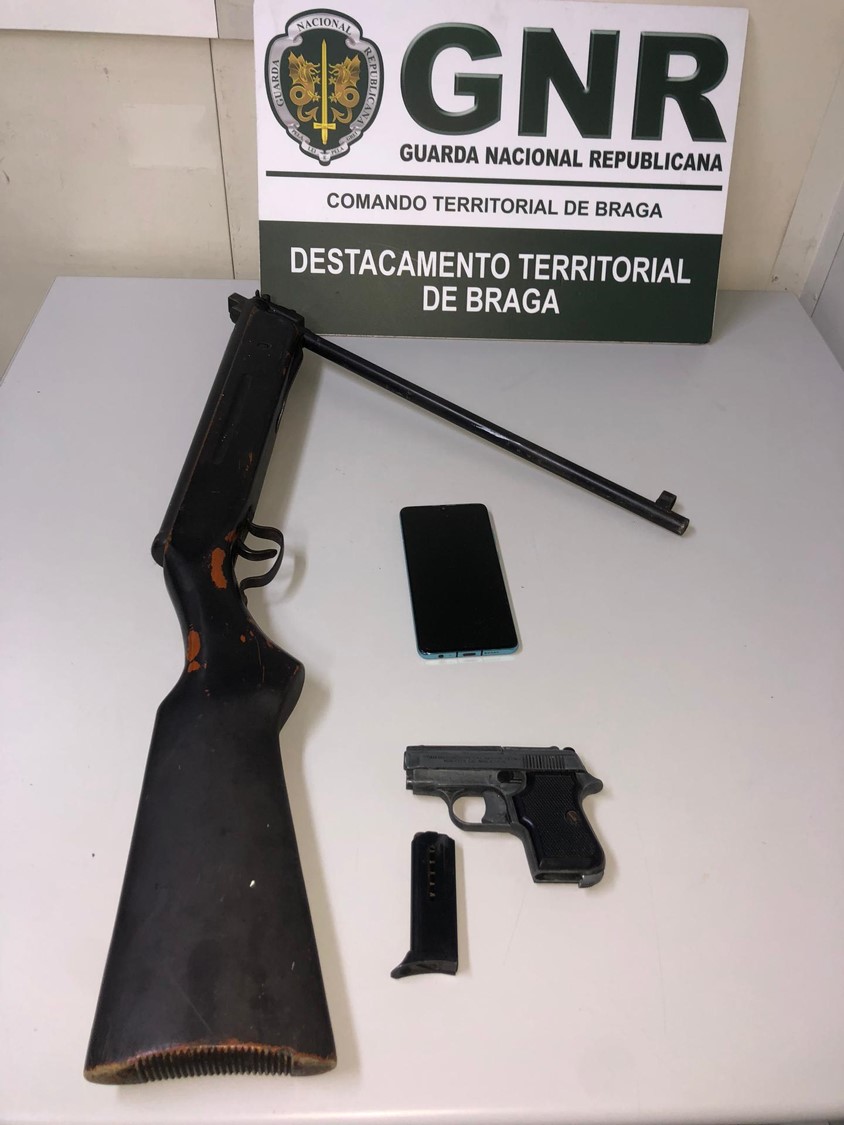 Foto de Braga – Detido por posse ilegal de arma