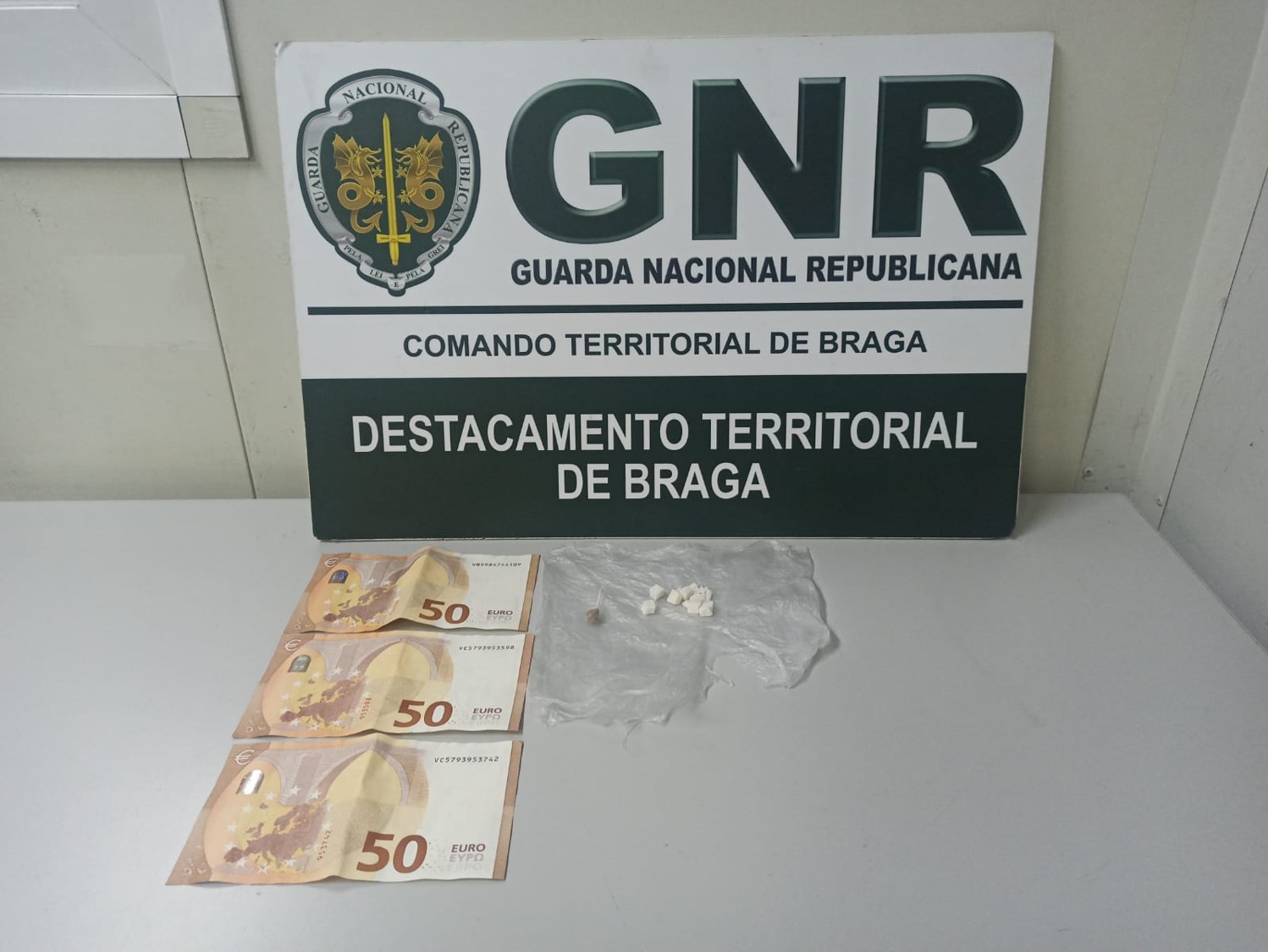 Foto de Braga – Detido em flagrante por tráfico de estupefacientes