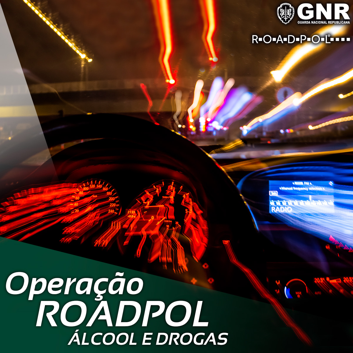 Foto de Operação “RoadPol – Alcohol and Drugs”  Álcool e drogas