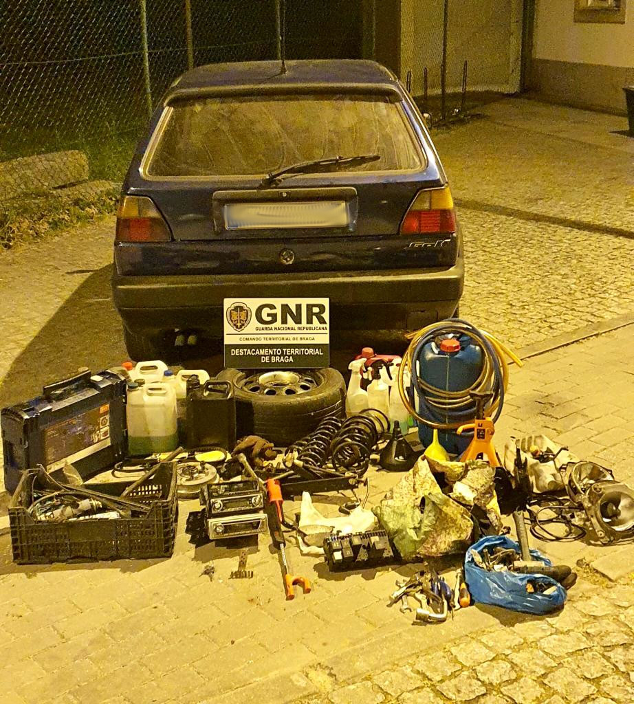 Foto de Braga – Detido em flagrante por furto de combustível