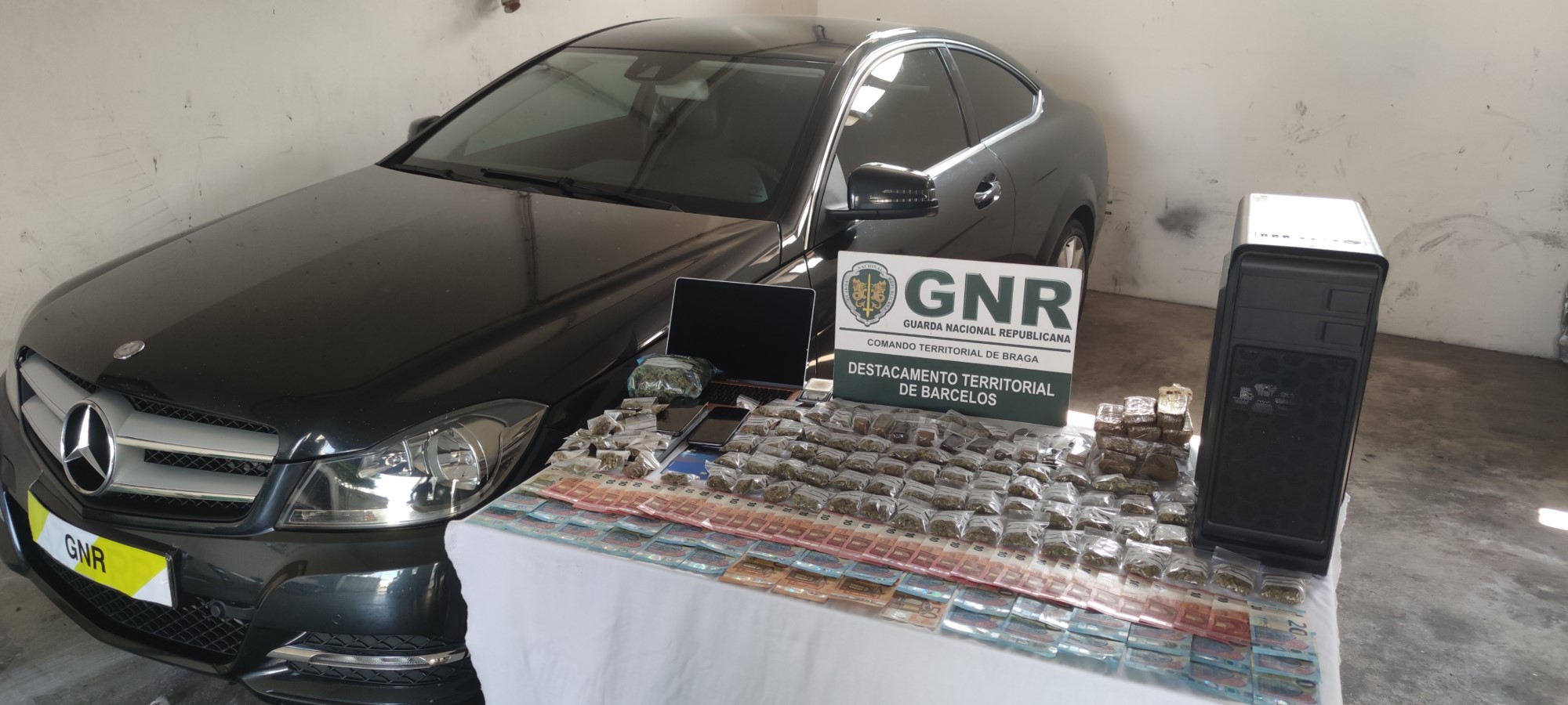 Foto de Barcelos - Detido por tráfico de estupefacientes