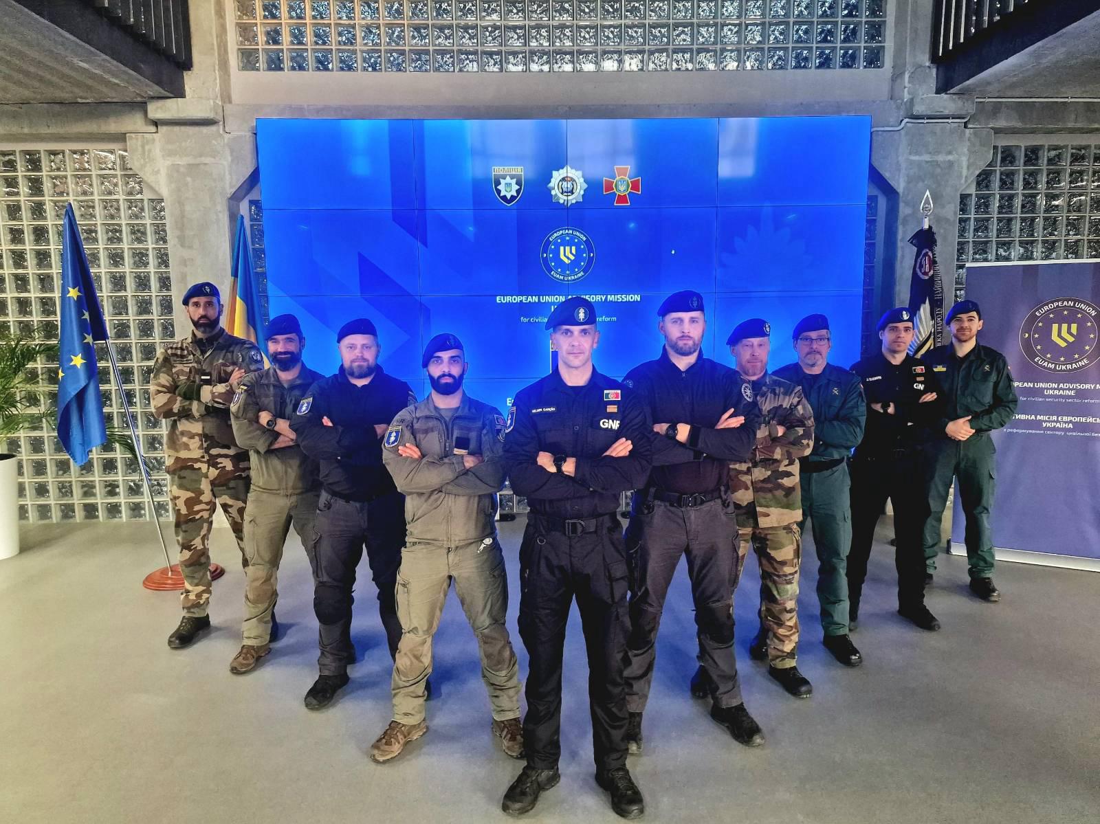 Foto de GNR capacitou 162 elementos das Forças de Segurança Ucranianas