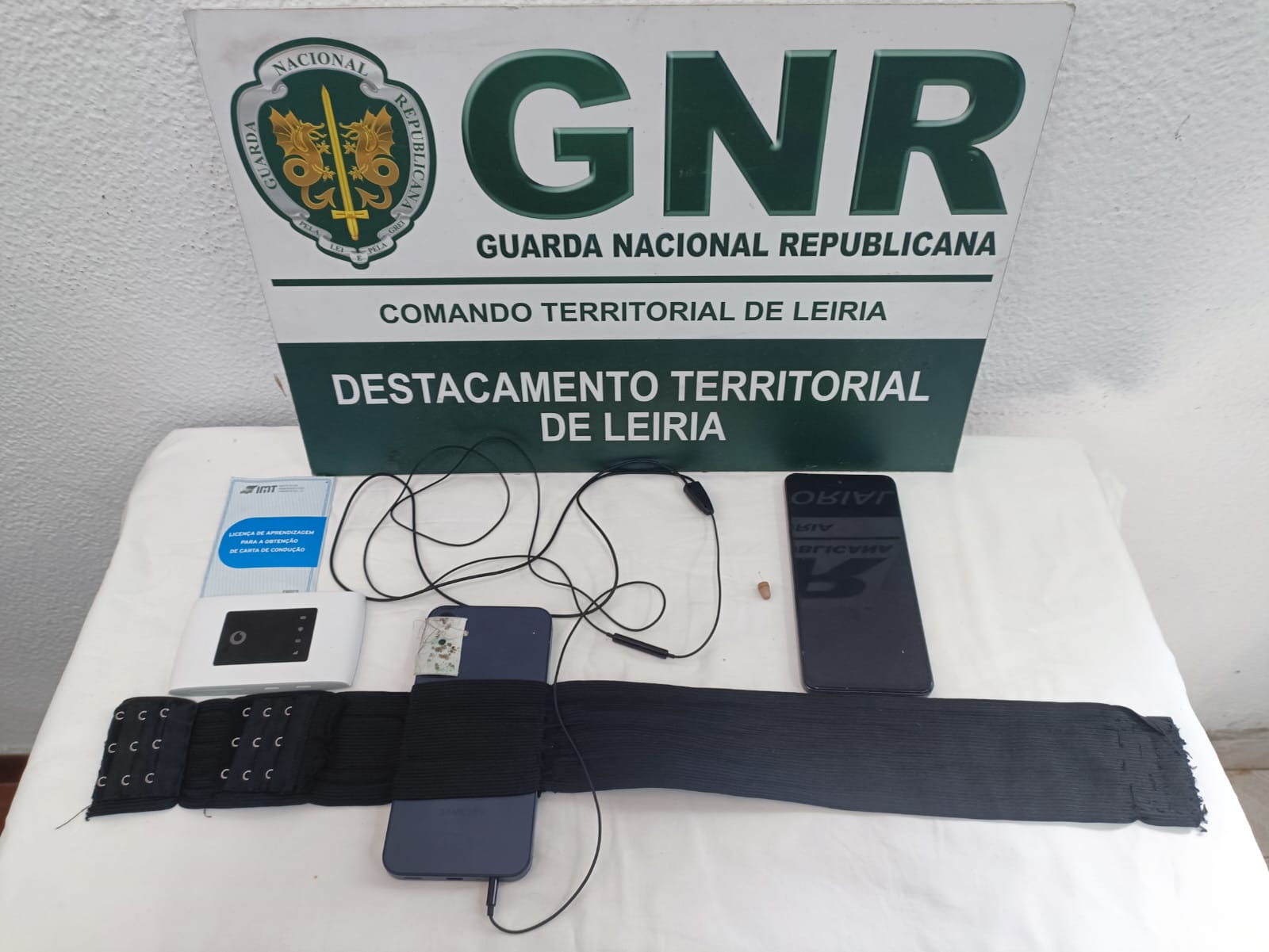 Foto de Porto de Mós – Detido por fraude na obtenção de carta de condução