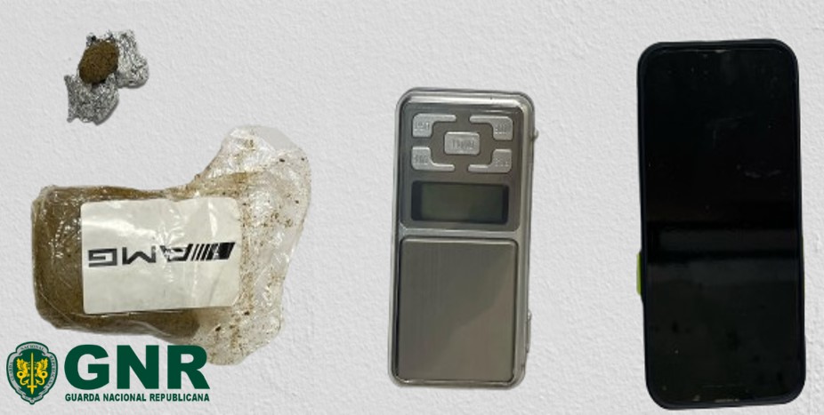 Lousã – Detido por tráfico com mais de 120 doses de haxixe