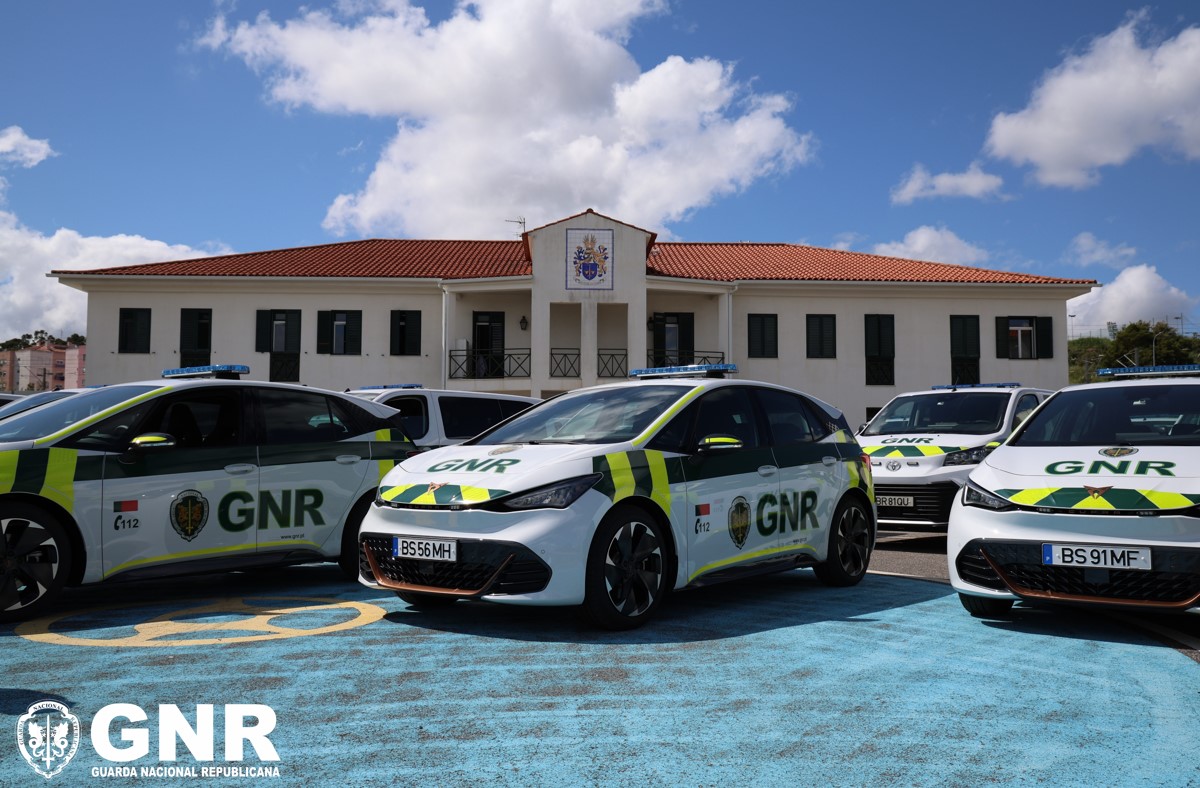 GNR reforça capacidade operacional com entrega de 36 novas viaturas