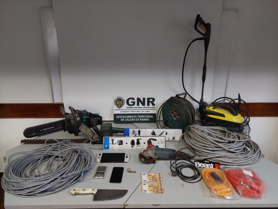 Caldas da Rainha – Falsificação de matrícula e posse de arma proibida
