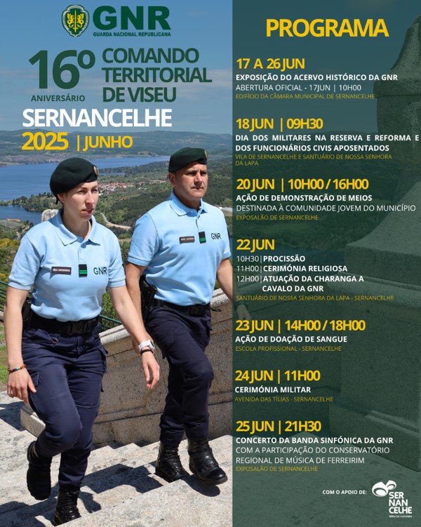 Foto de Dia da Unidade do Comando Territorial de Viseu