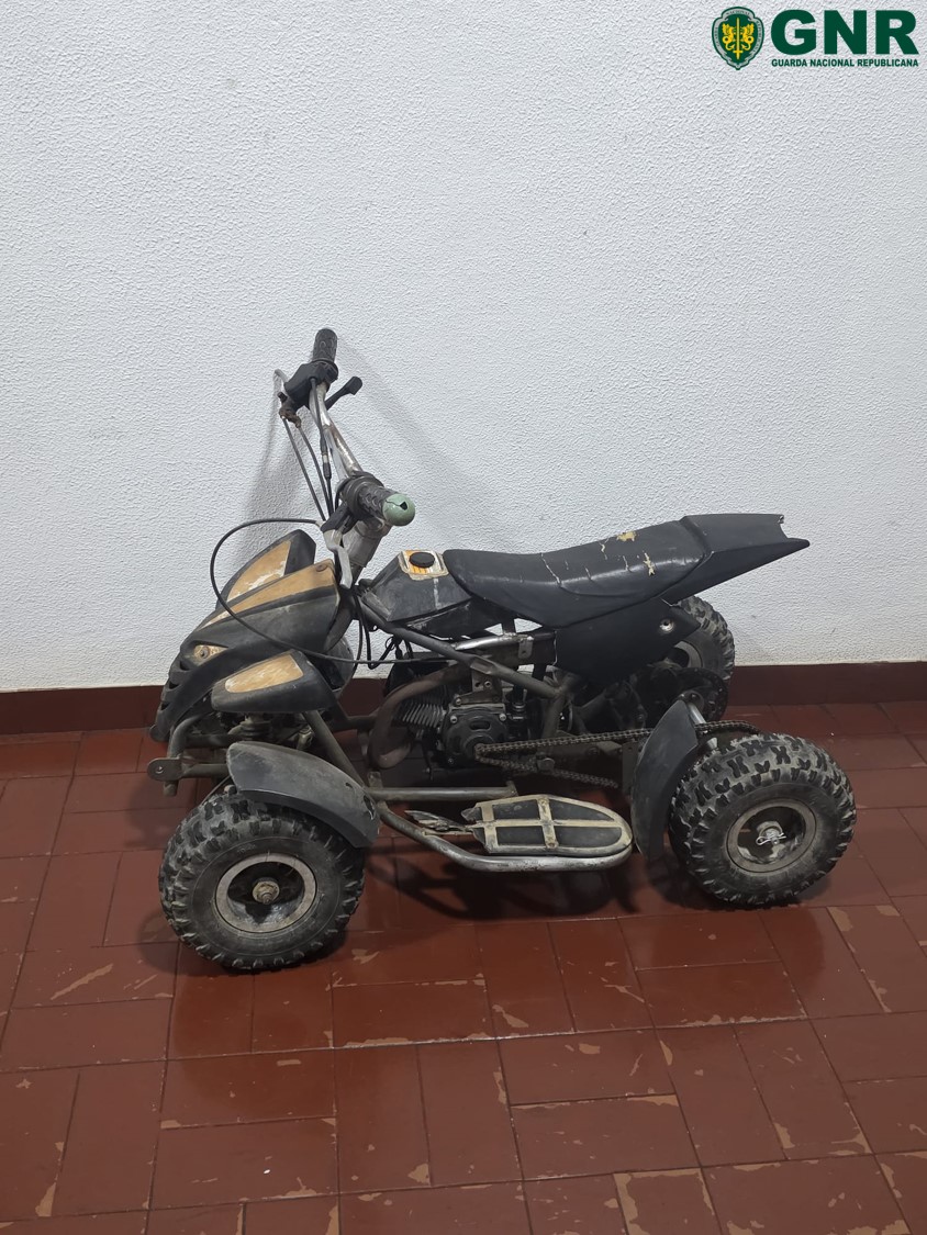 Foto de Alijó – Arguido por recetação de quadriciclo furtado