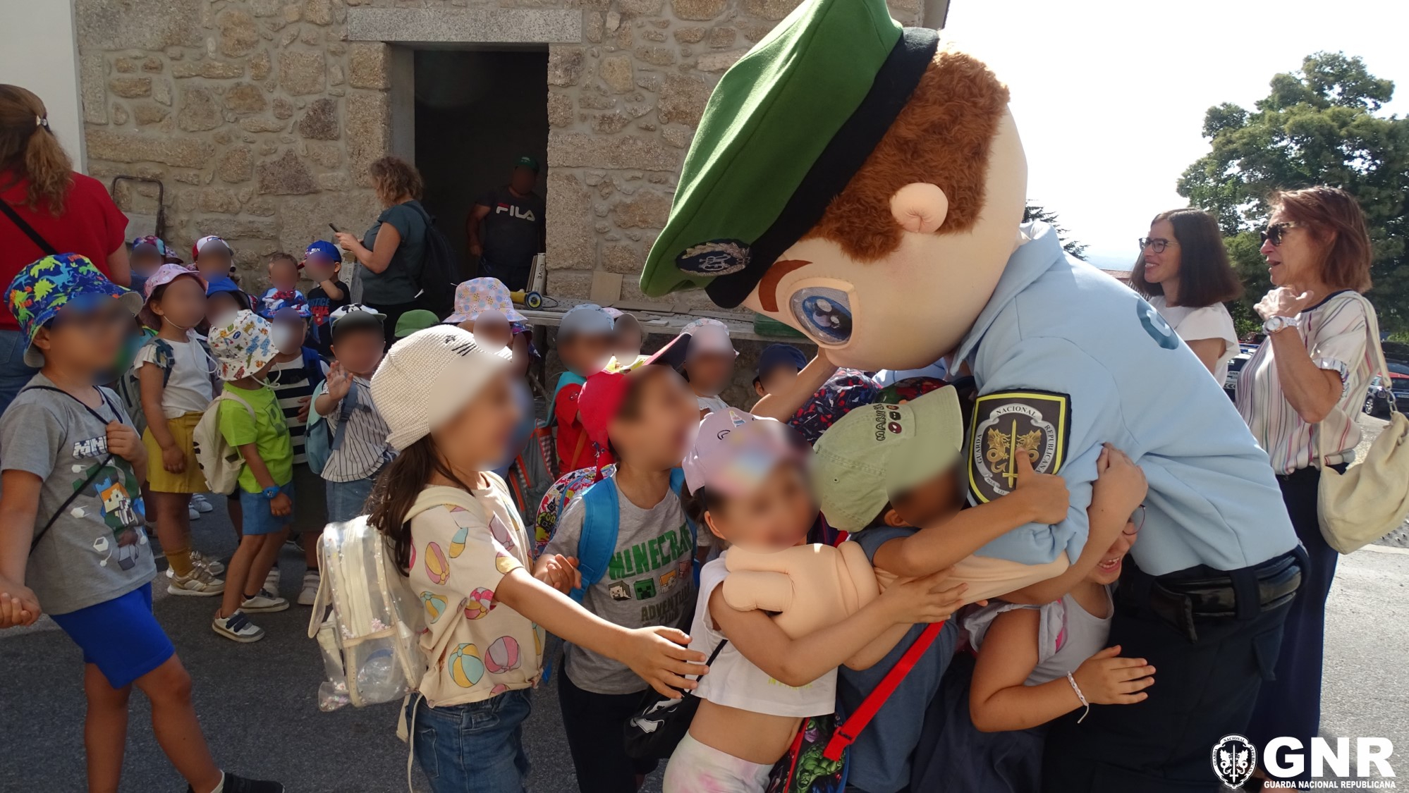 Foto de Guarda – GNR recebeu cerca de mil crianças