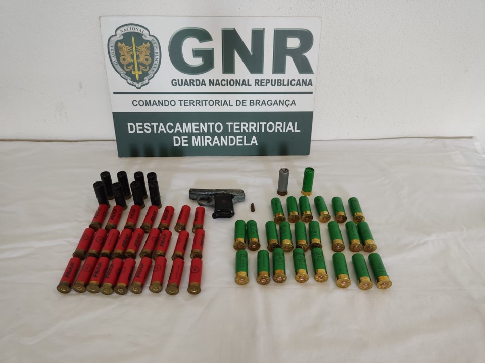 Carrazeda de Ansiães – Detido por ameaças, posse ilegal de arma e munições