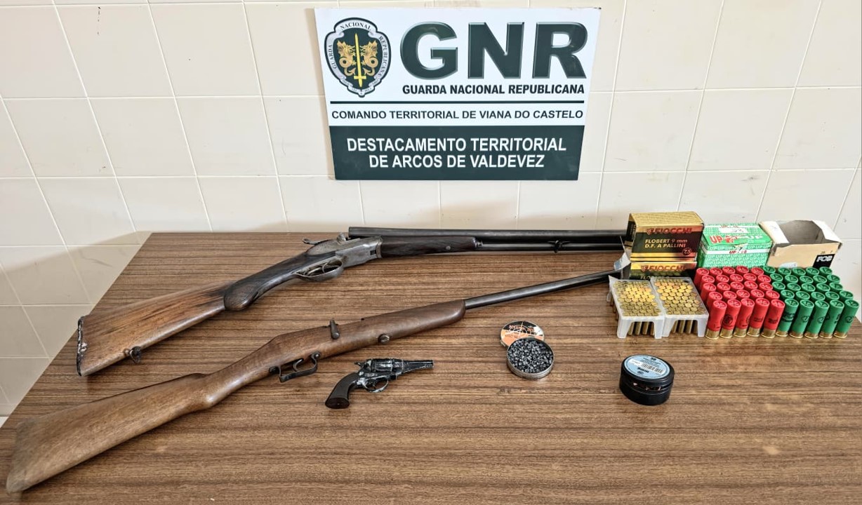 Ponte de Lima – Detido por posse ilegal de arma e de arma proibida