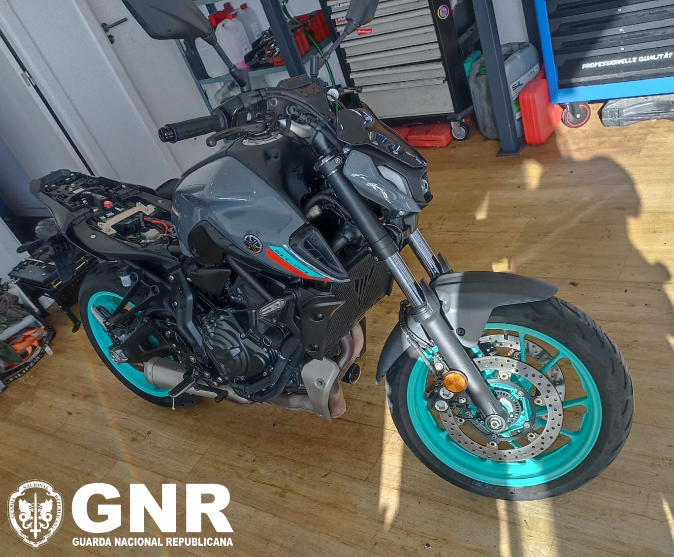 Torres Vedras – Três arguidos e recuperação de motociclo furtado