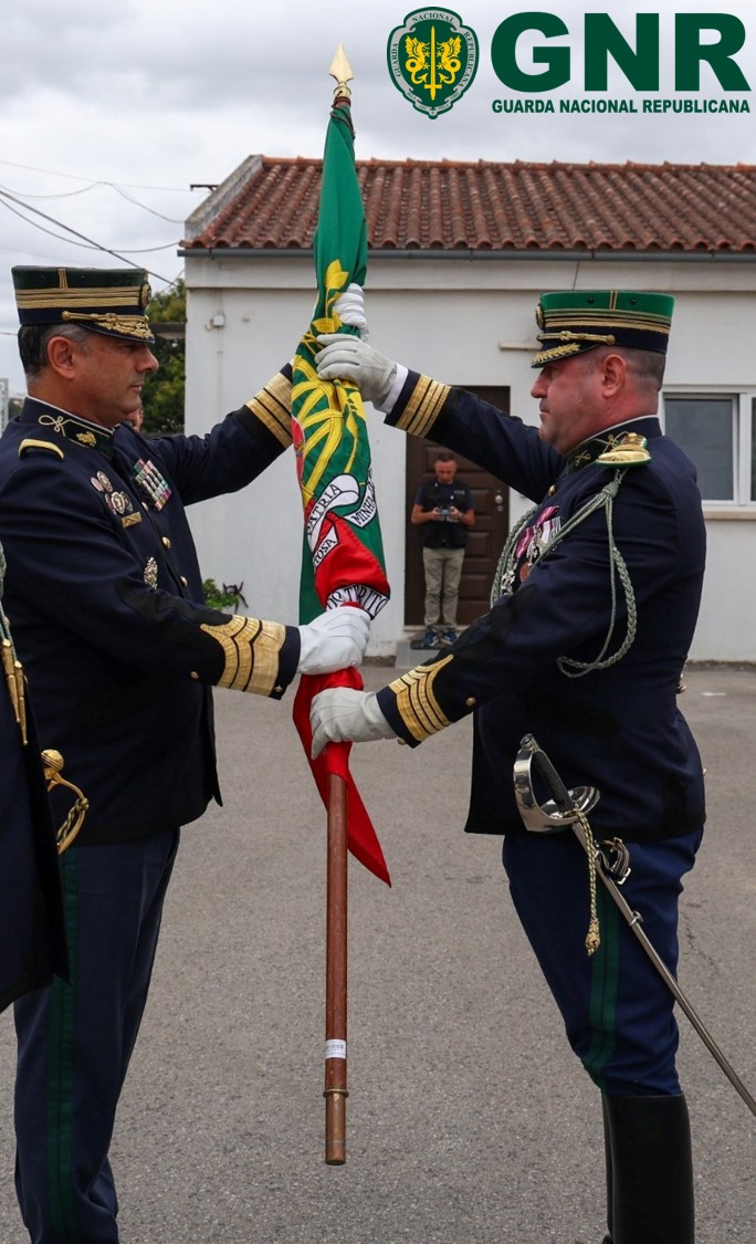 Tomada de posse do novo Comandante do Comando Territorial de Leiria