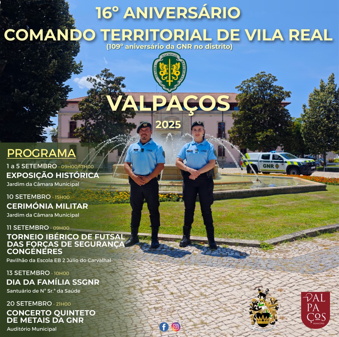 Foto de Comemorações do 16.º aniversário do Comando Territorial de Vila Real
