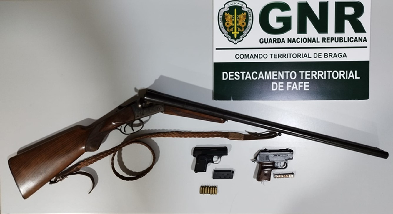 Cabeceiras de Basto – Arguido por posse ilegal de arma