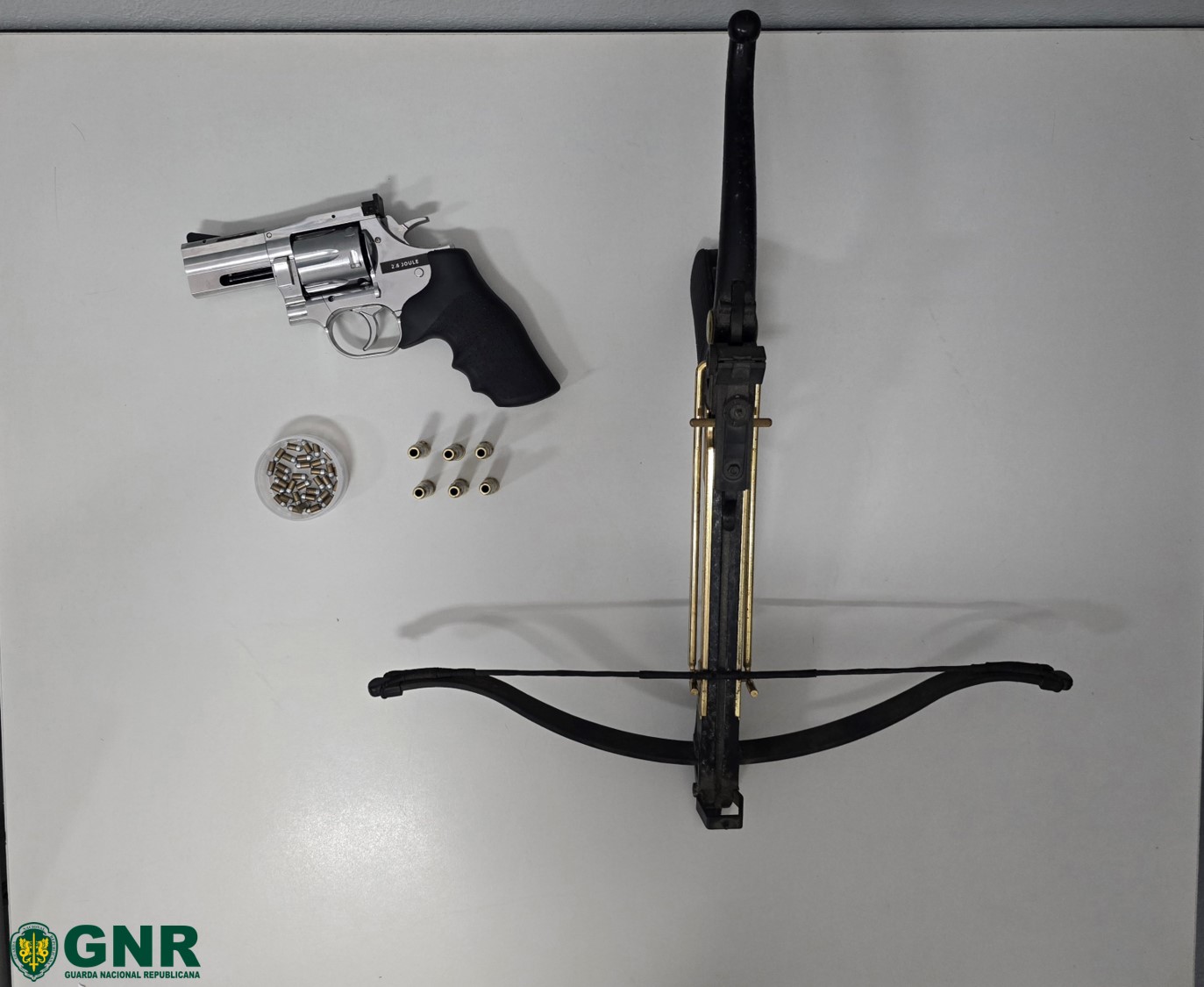 Gafanha da Nazaré – Arguido por posse ilegal de armas e ameaças