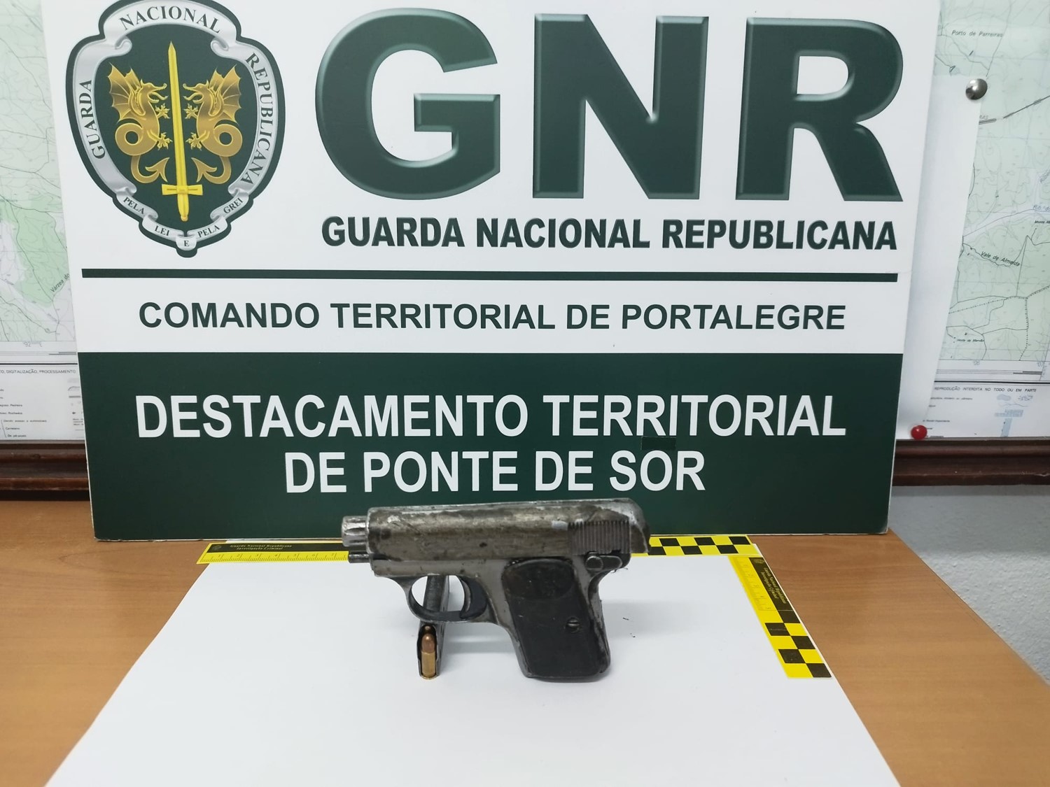 Ponte de Sor – Detida por posse ilegal de arma