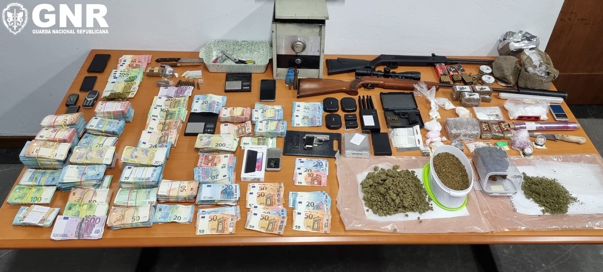 Vila Nova de Gaia e Porto – Oito detidos por tráfico de estupefacientes na posse de mais de 4 700 doses


