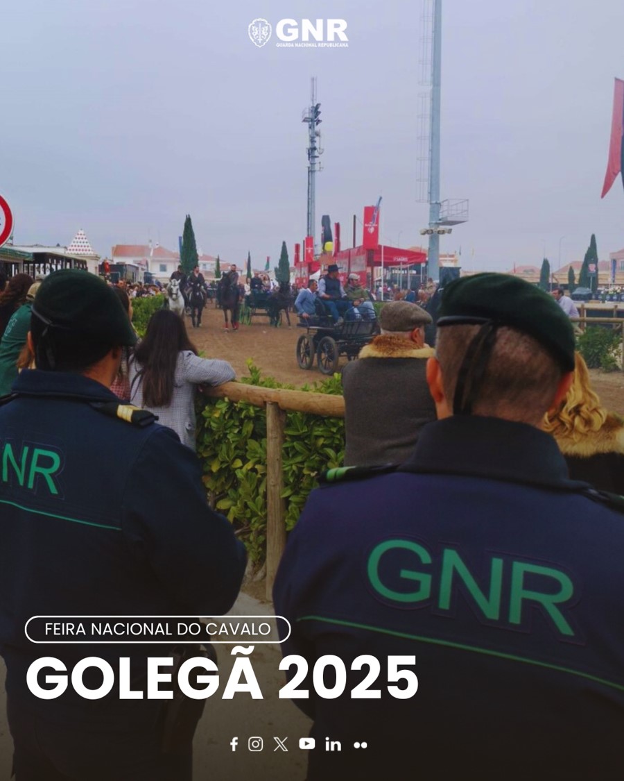 Golegã – Operação de segurança da Feira Nacional do Cavalo