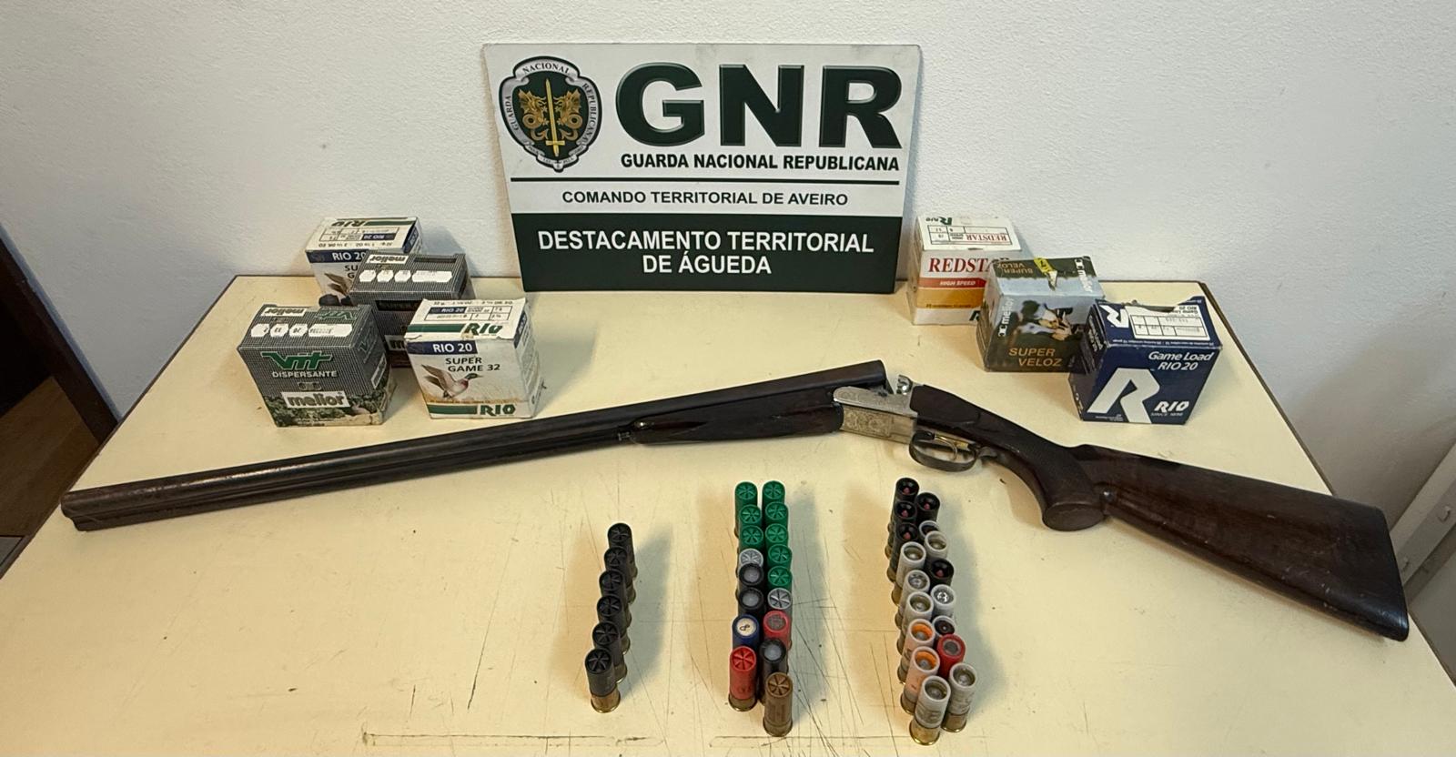 Albergaria-a-Velha – Arguido por posse ilegal de arma