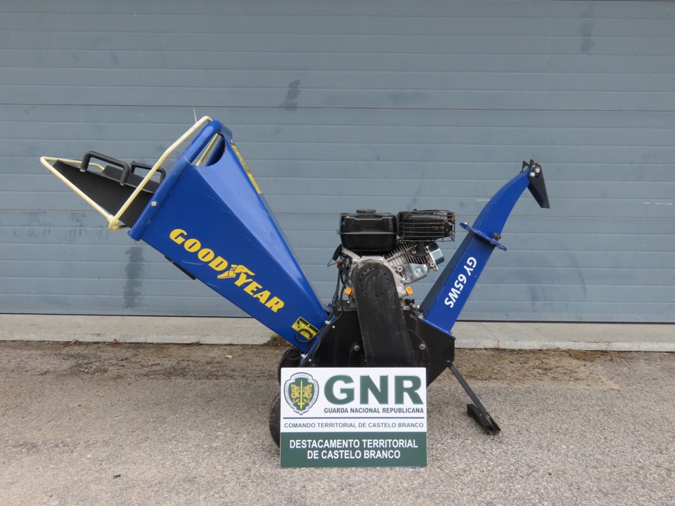 Castelo Branco – Dois arguidos por furto  e recuperação de material furtado