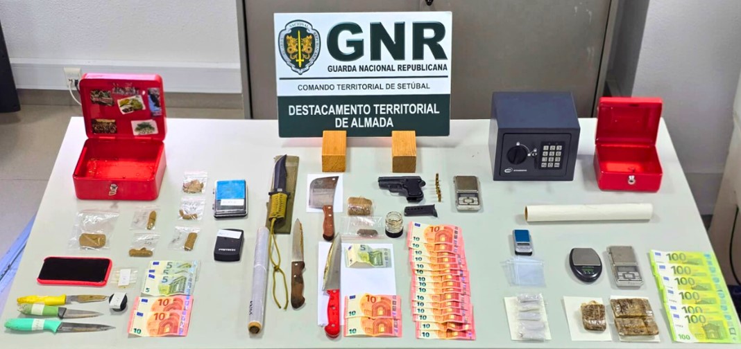 Almada e Seixal – Prisão preventiva por tráfico de estupefacientes