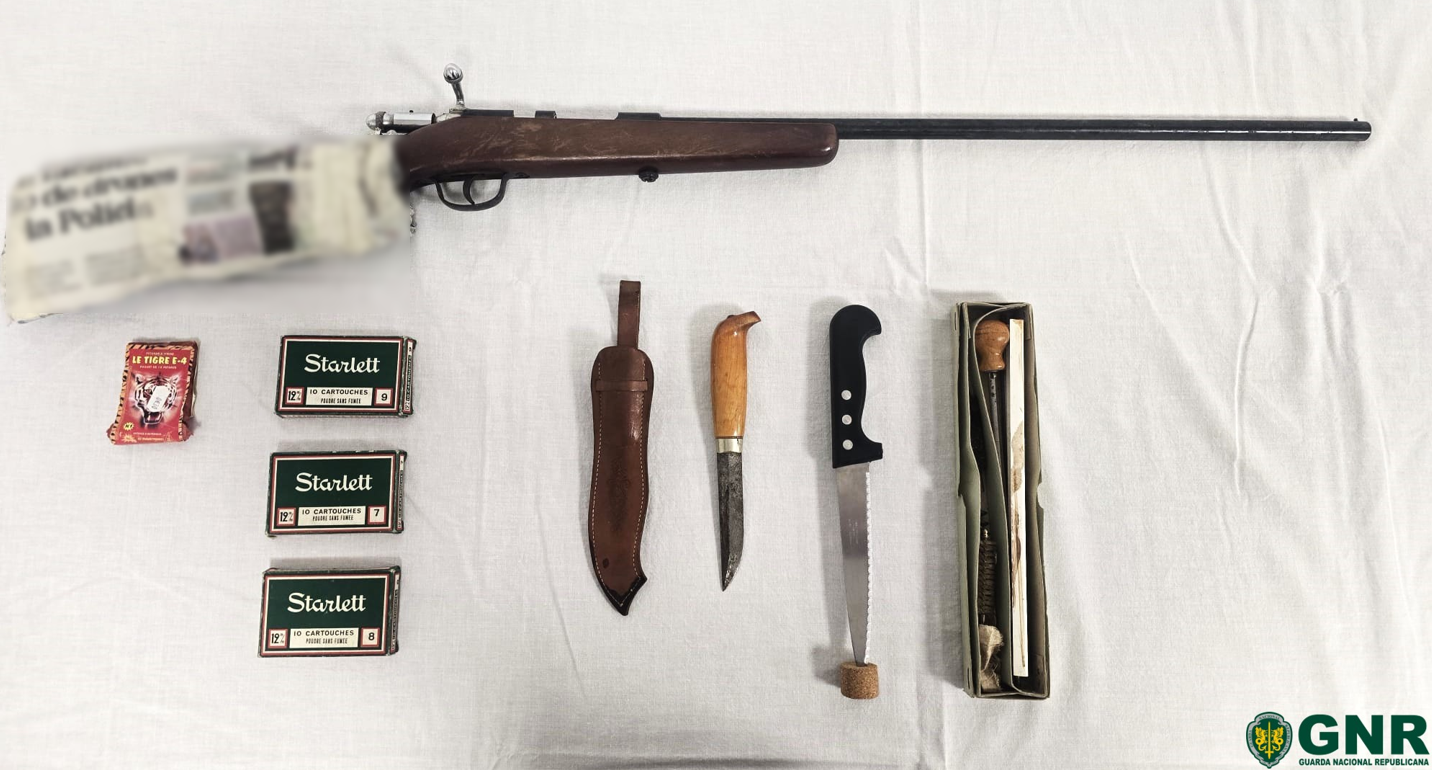 Matosinhos – Detido por ameaça agravada e posse ilegal de arma