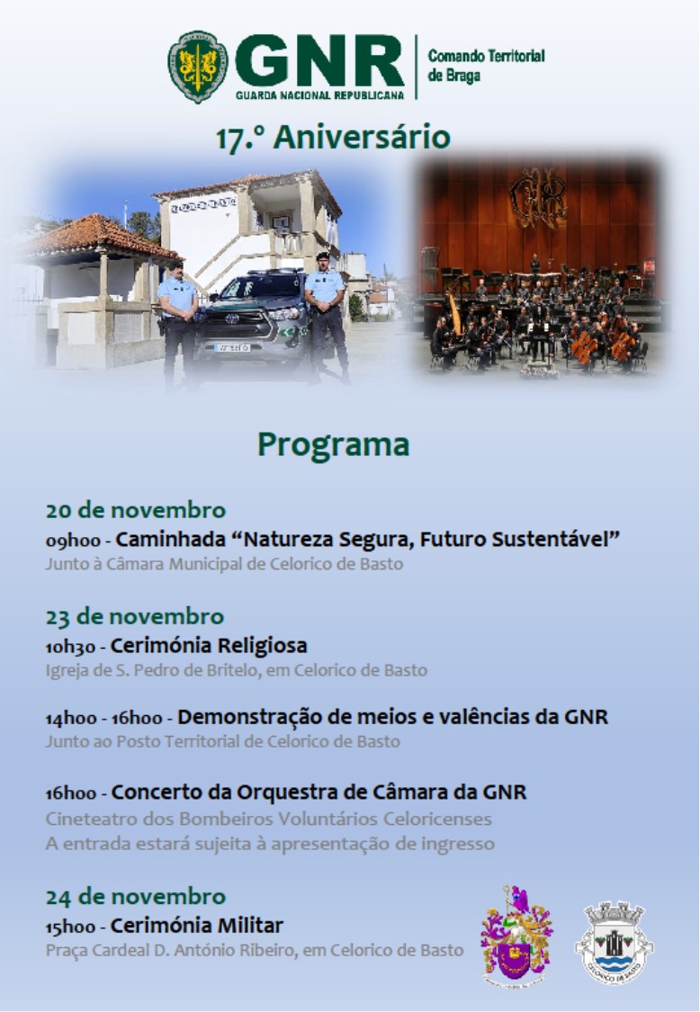 Foto de Braga – Comemorações do 17.º aniversário do Comando Territorial da Braga