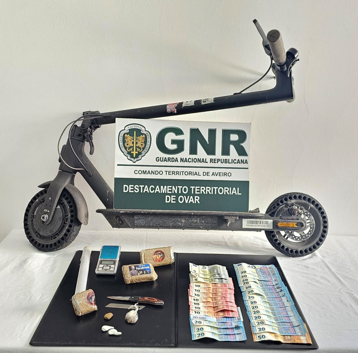 Estarreja – Detido por tráfico