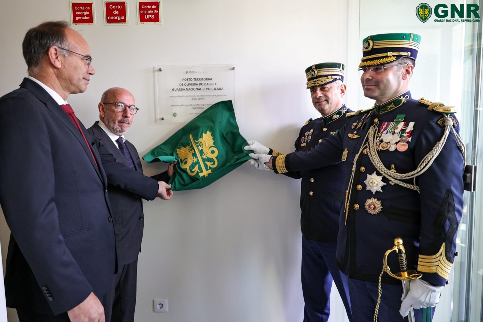 Oliveira do Bairro – Inauguração das novas instalações do Posto Territorial de Oliveira do Bairro