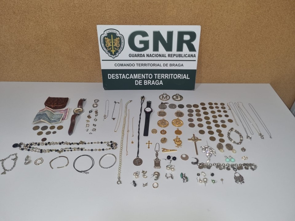 Braga – Prisão preventiva por furtos em residências