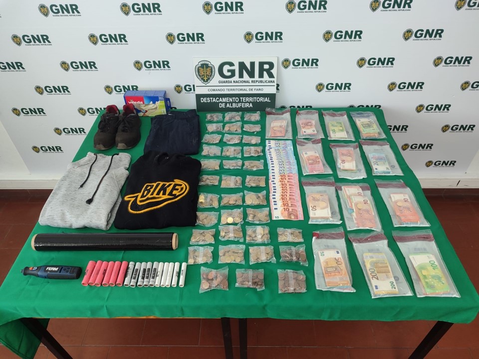 Albufeira – Detido por furto qualificado