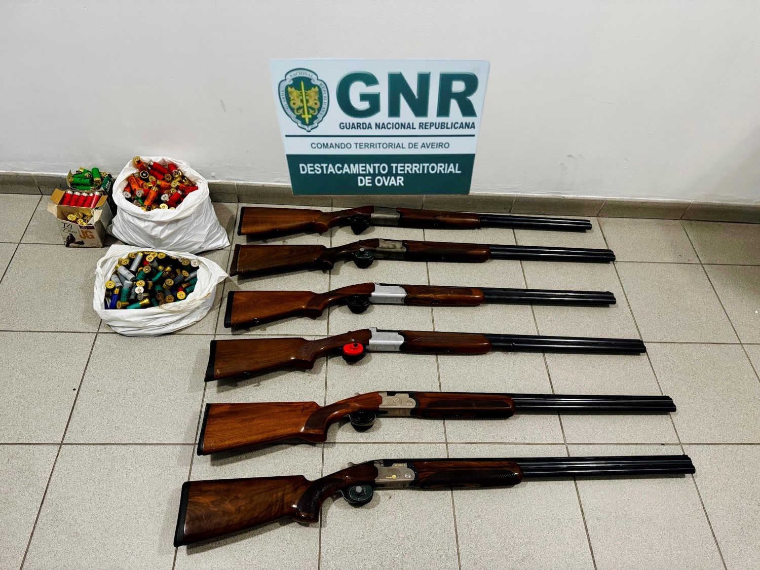 Estarreja e Vale de Cambra – Apreensão de armas em contexto de violência doméstica