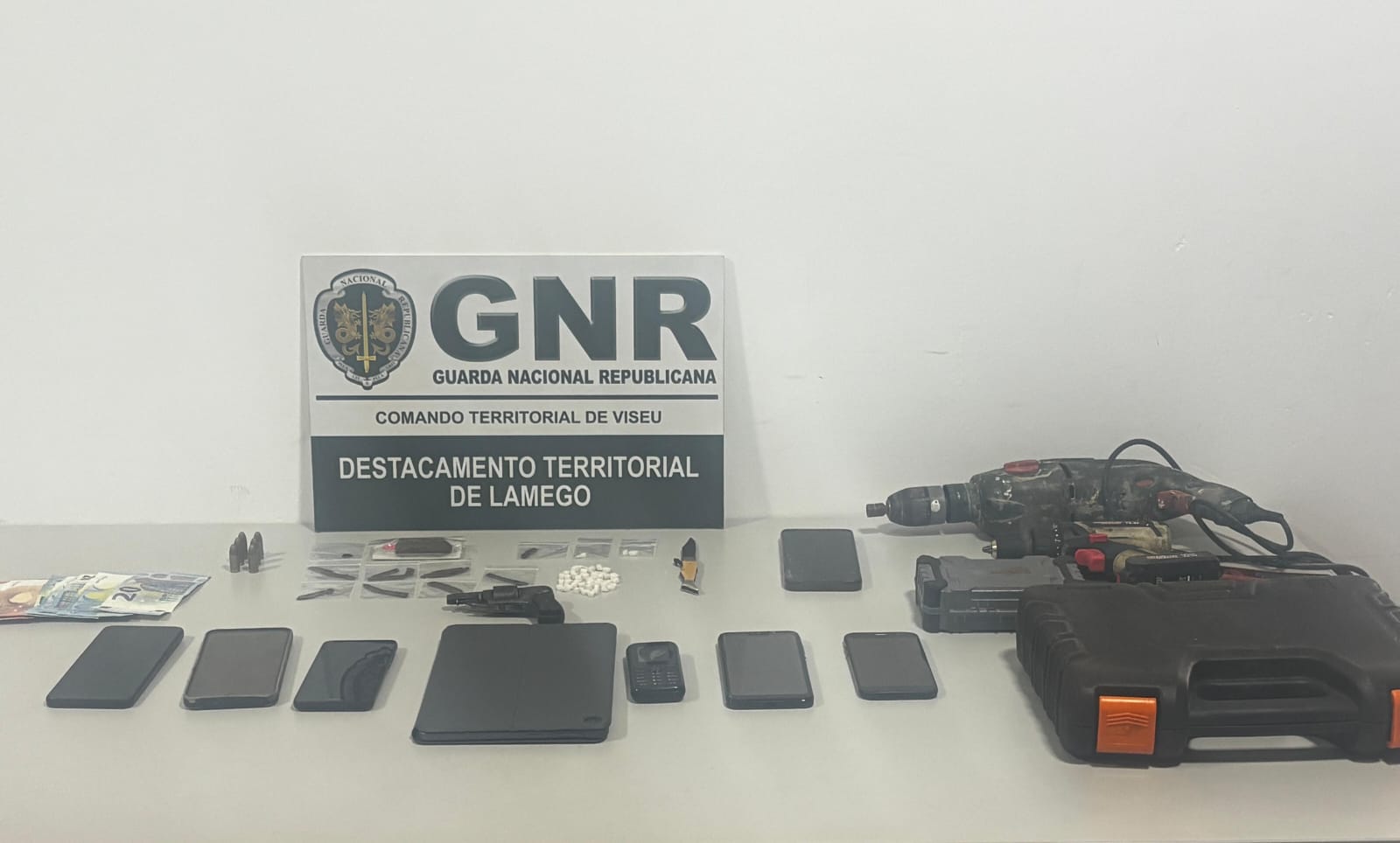 Lamego – Cinco detidos por tráfico de estupefacientes