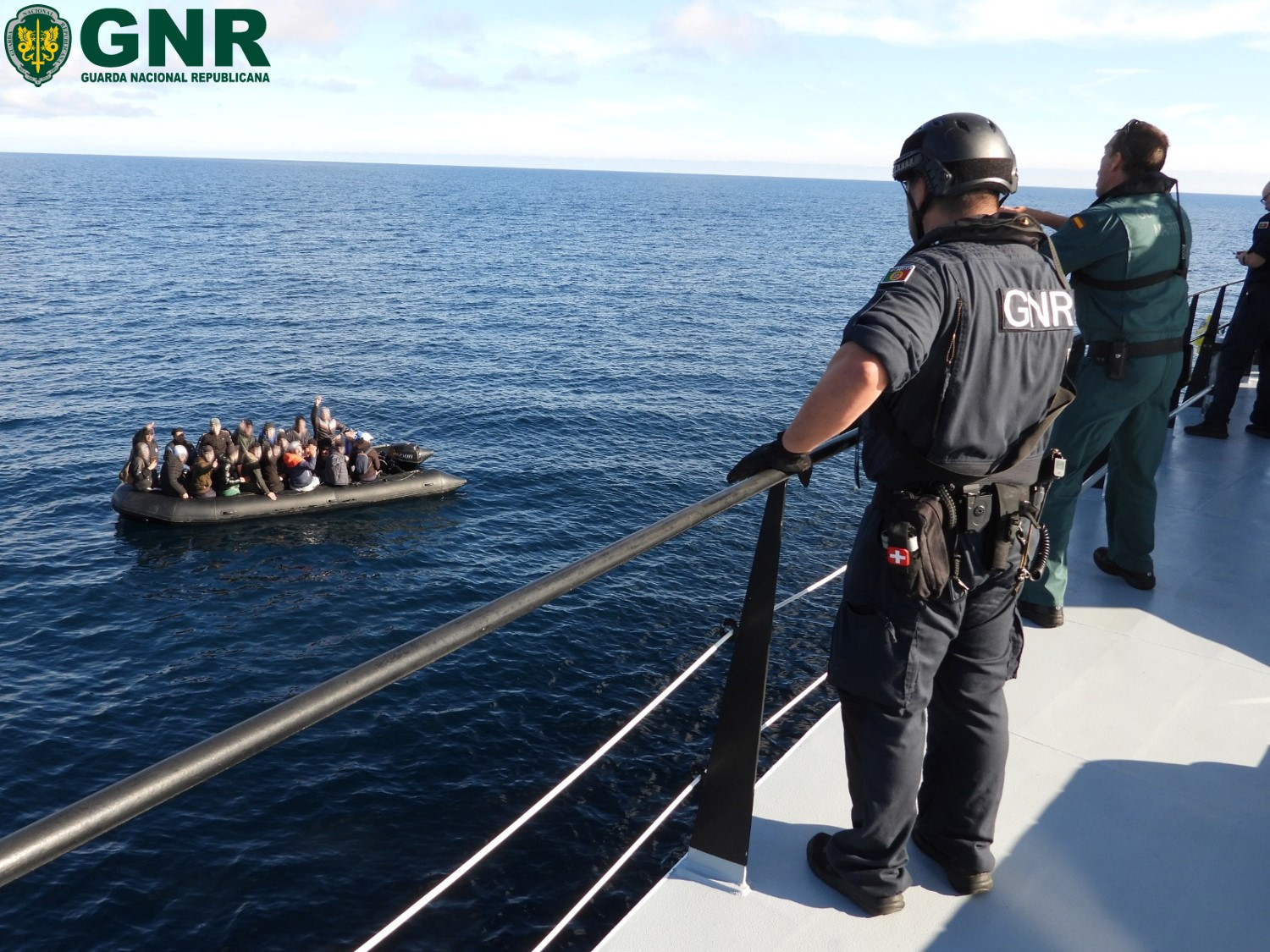 Espanha – GNR deteta duas embarcações com 39 migrantes a bordo